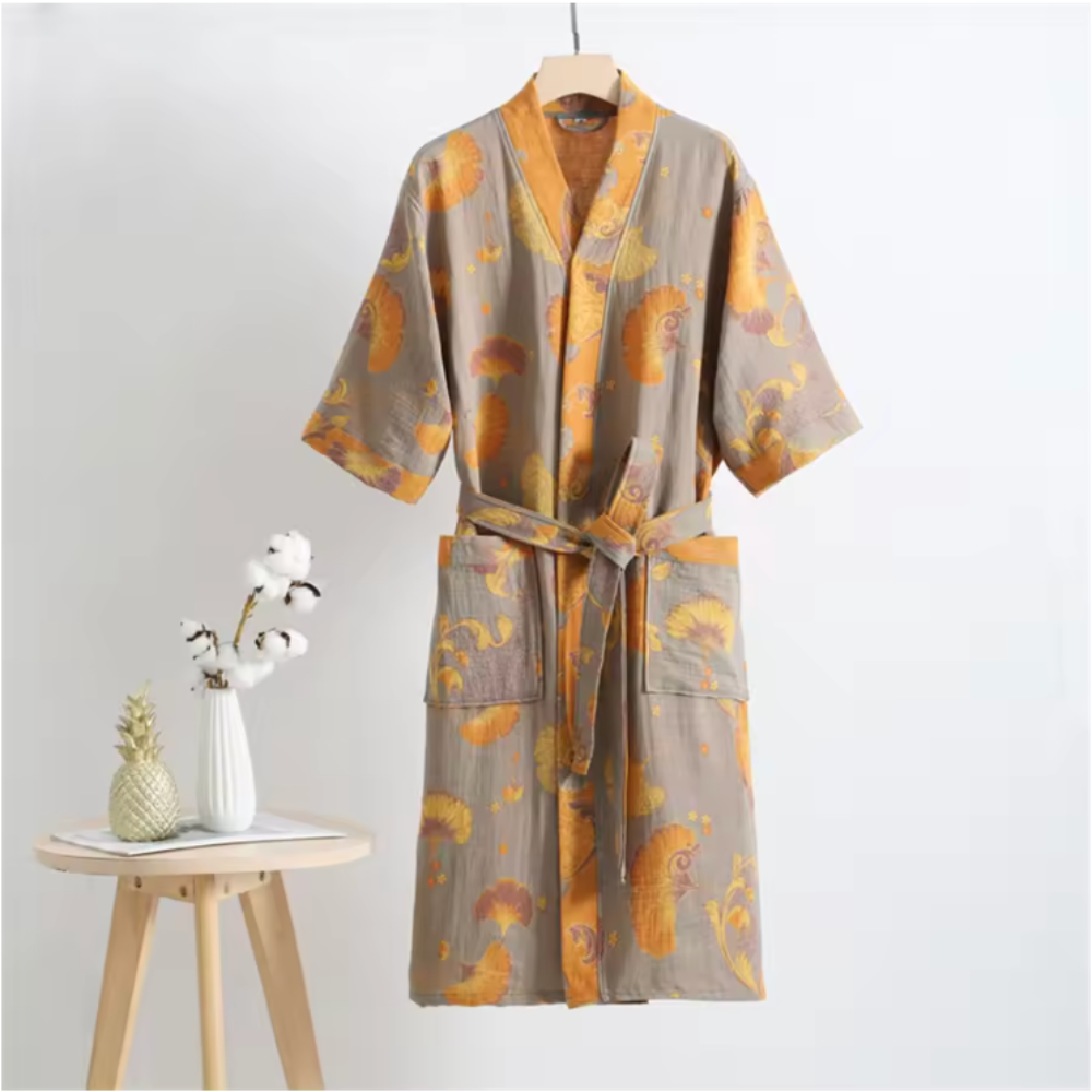 Szlafrok kimono unisex, wzór 05