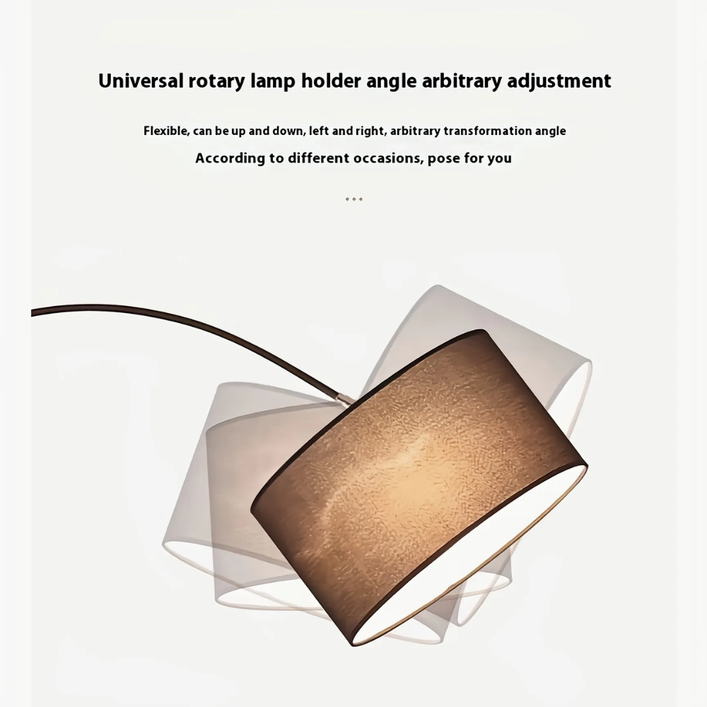 Okrągła płaska podstawa lampy łukowej o średnicy 26 cm