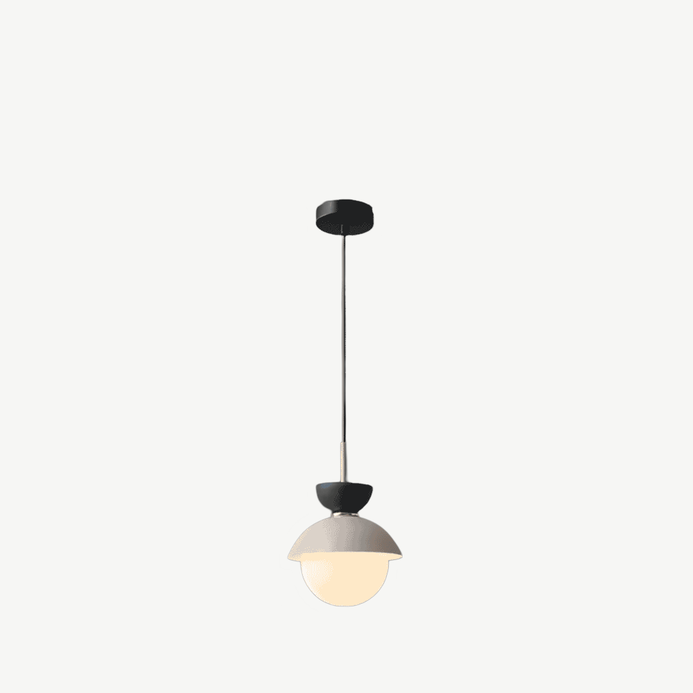 AluGlobe Lampa Sufitowa | Aluminium, Nowoczesny Design do Salonu i Sypialni 12