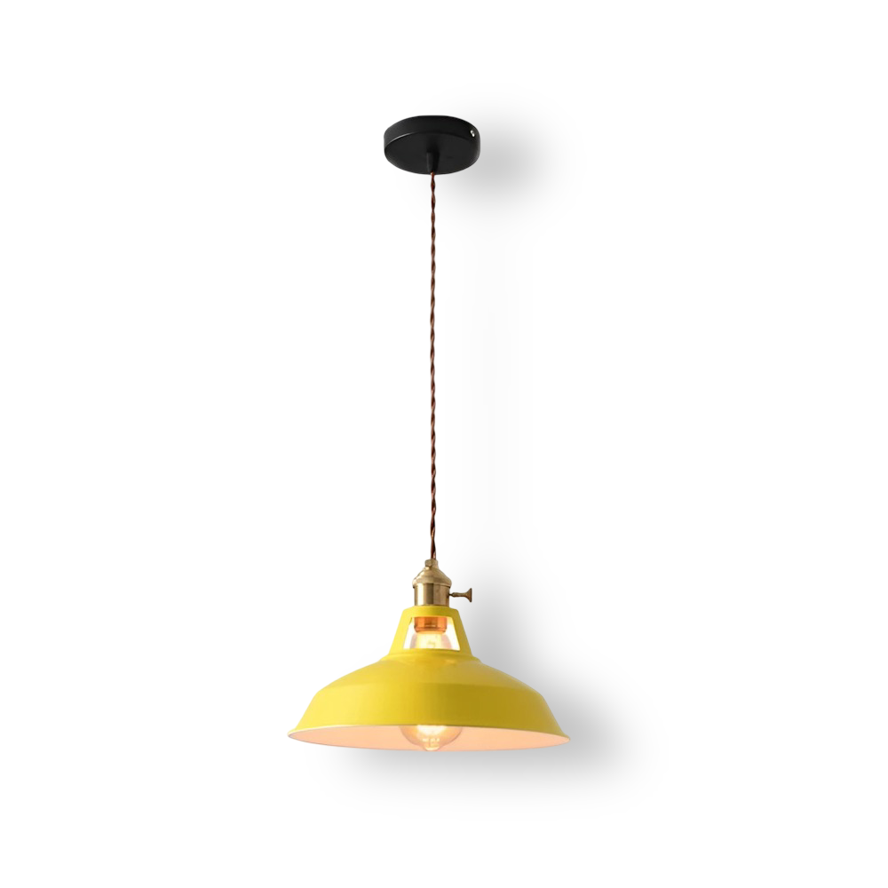 BarnFlare Ceiling Lights – Kolorowa lampa wisząca LED w stylu industrialnym z makaronikami 0
