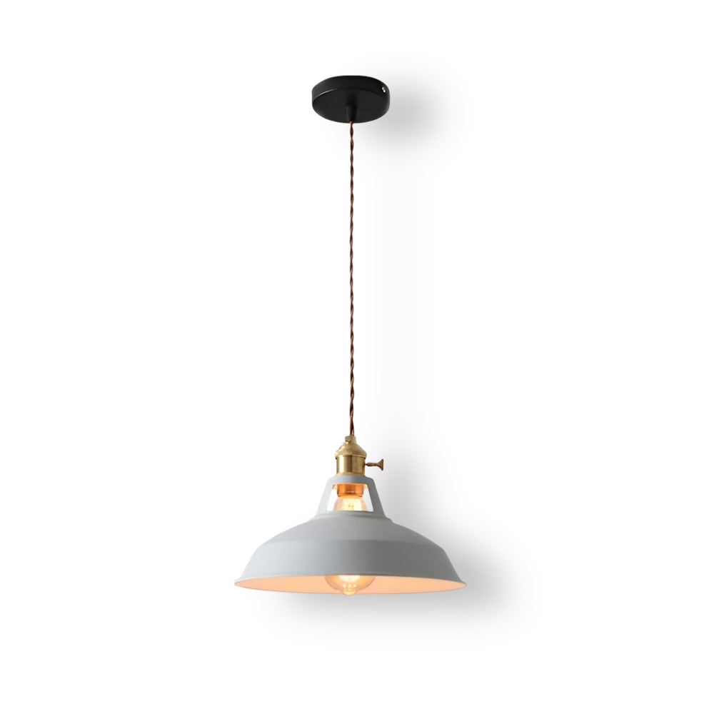 BarnFlare Ceiling Lights – Kolorowa lampa wisząca LED w stylu industrialnym z makaronikami 13