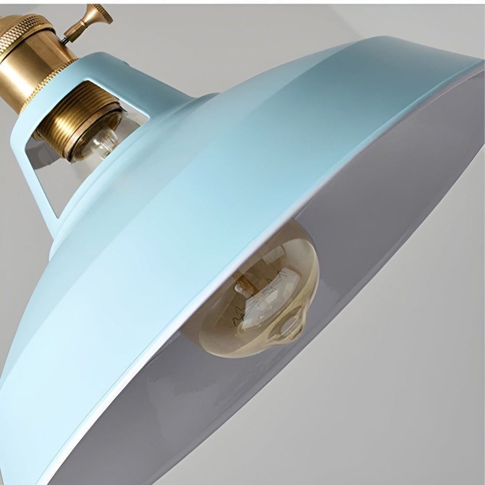 BarnFlare Ceiling Lights – Kolorowa lampa wisząca LED w stylu industrialnym z makaronikami 8