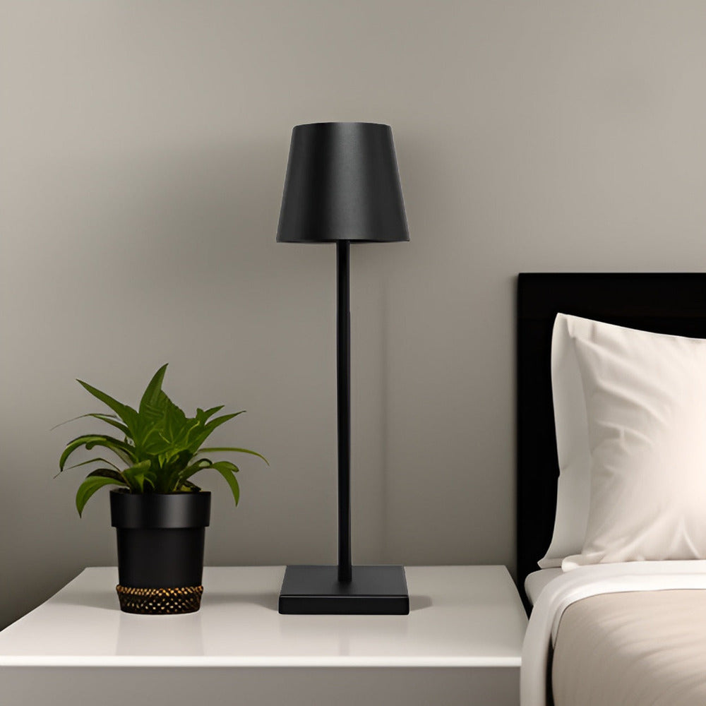 Vintage Bezprzewodowa Lampa Stołowa - Wodoodporna, Elegancka Dekoracja do Salonu - 4