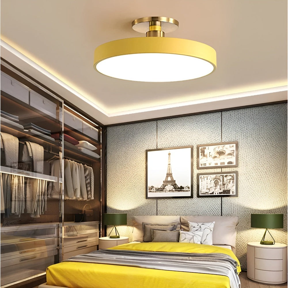 CosmicCircle – smukła, okrągła lampa sufitowa LED 2