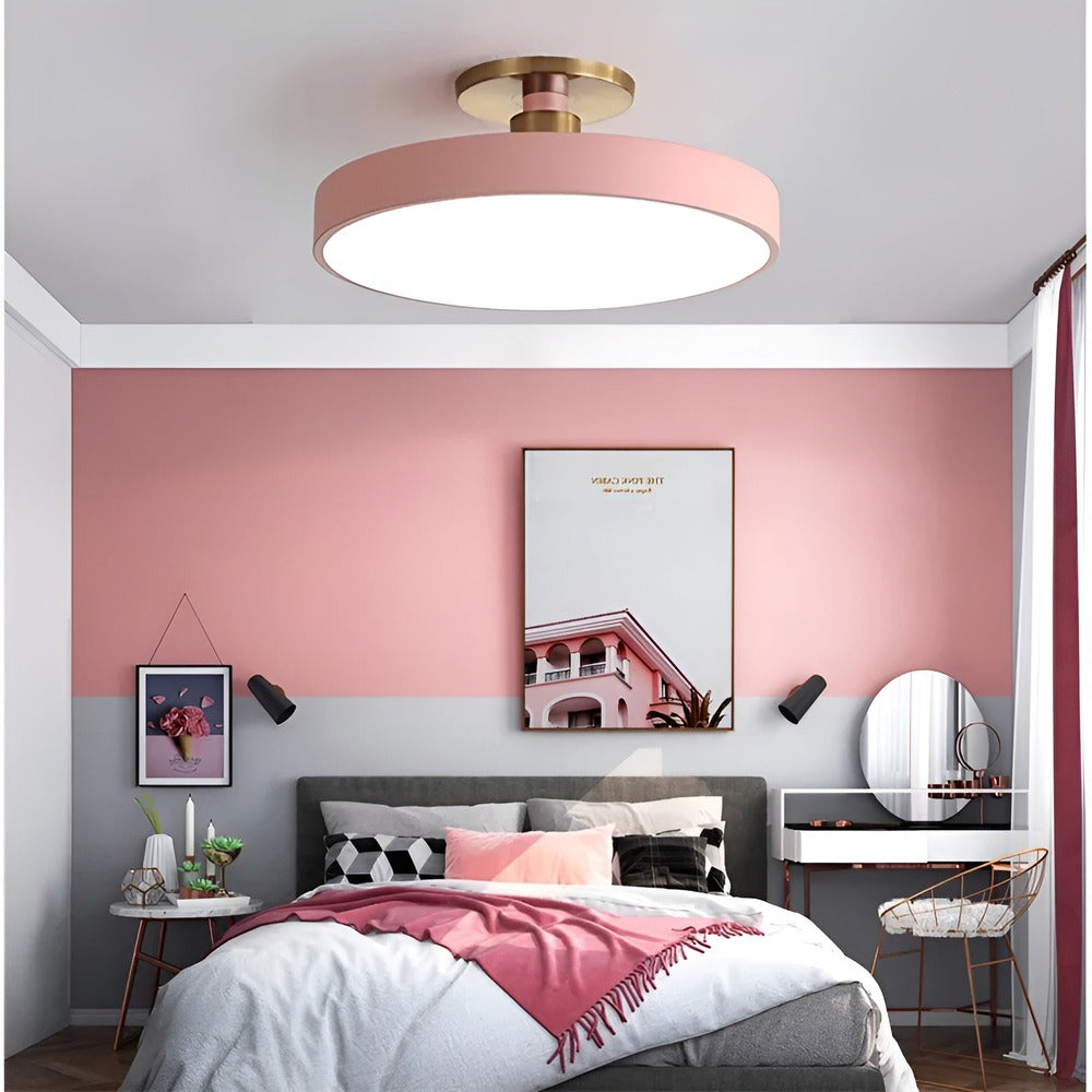 CosmicCircle – smukła, okrągła lampa sufitowa LED 3