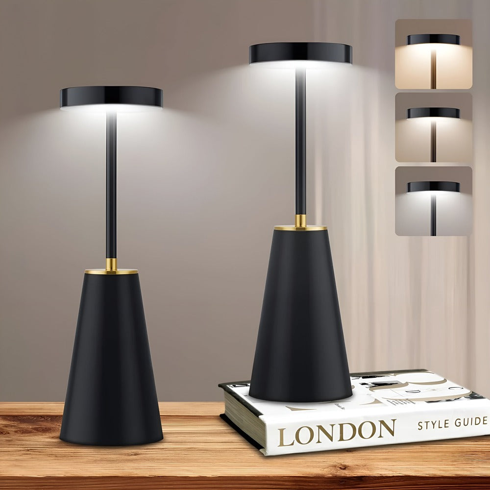 Elegancka lampa – bezprzewodowa luksusowa lampa stołowa do nowoczesnego wnętrza 0