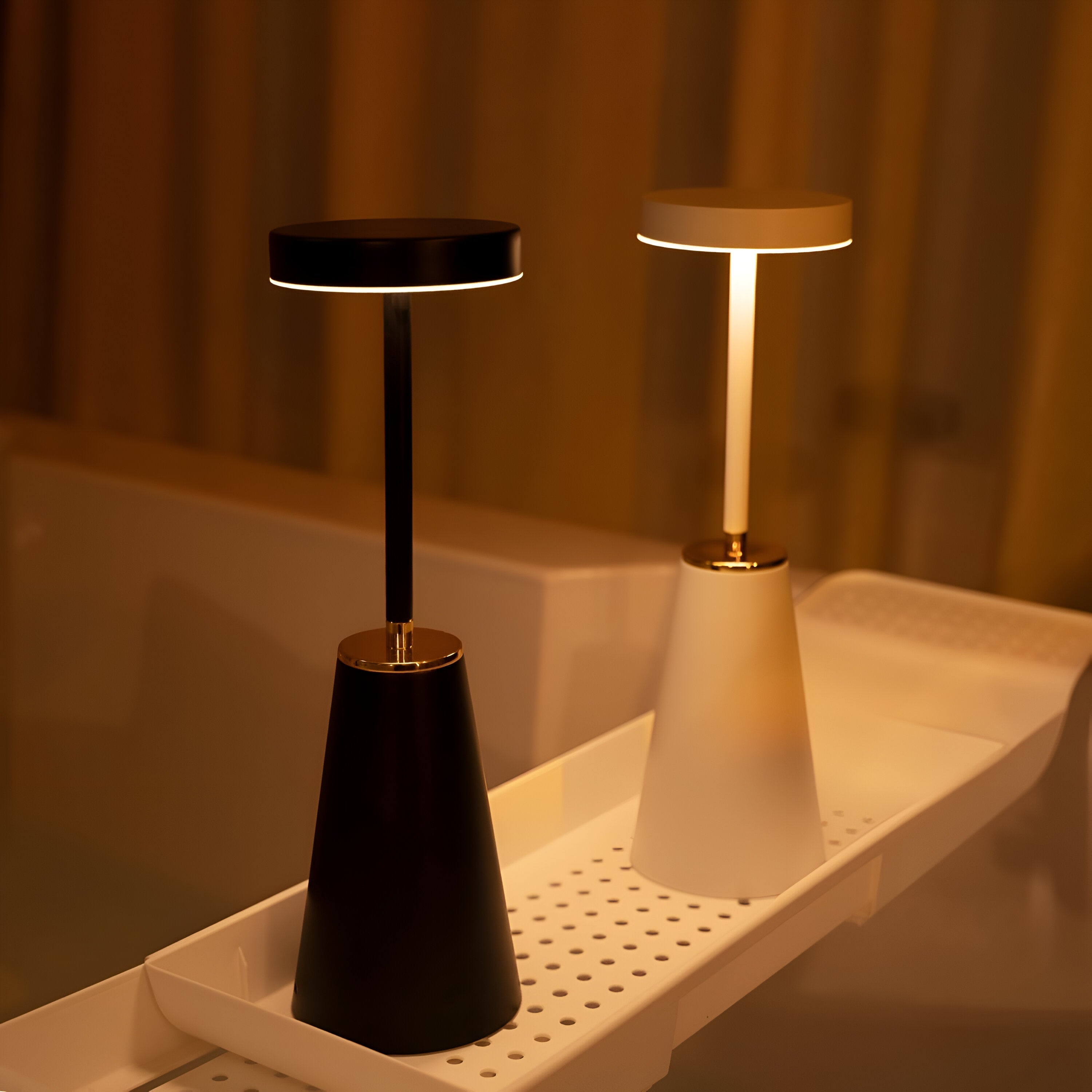 Elegancka lampa – bezprzewodowa luksusowa lampa stołowa do nowoczesnego wnętrza 1