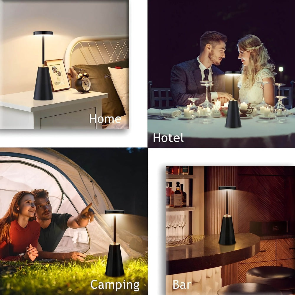 Elegancka lampa – bezprzewodowa luksusowa lampa stołowa do nowoczesnego wnętrza 3