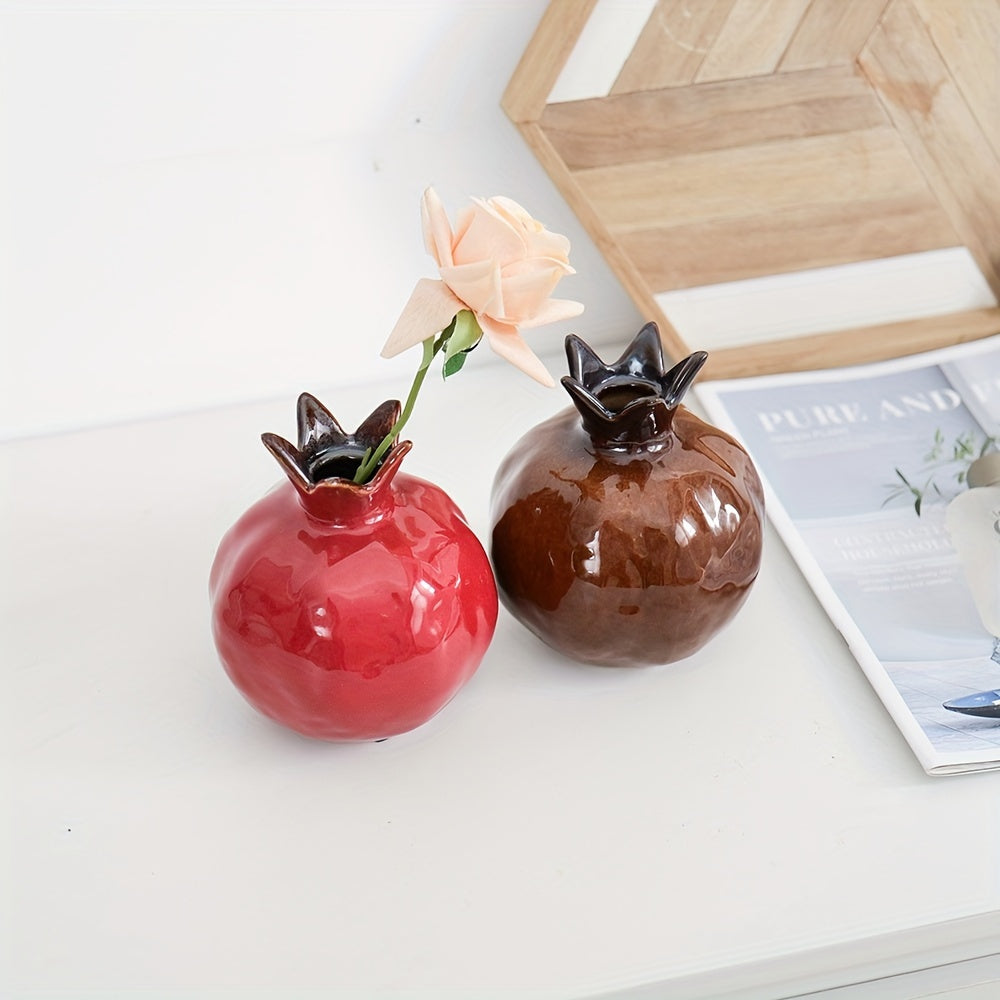 Elegancki Ceramiczny Wazon Podłogowy - Granatowy Teksturowany Styl do Wnętrza 3