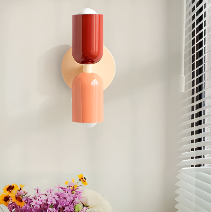 Kinkiet ścienny Vintage Glow – nowoczesna dwustronna lampa ścienna up & down