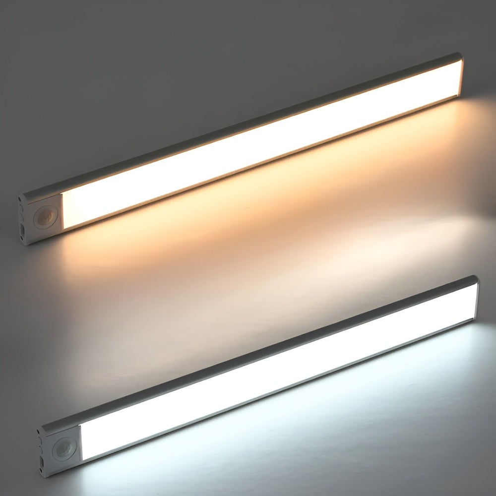 Wielofunkcyjna Lampa LED z Czujnikiem Ruchu - Aluminium Przenośna Oświetlenie do Wnętrz - 8