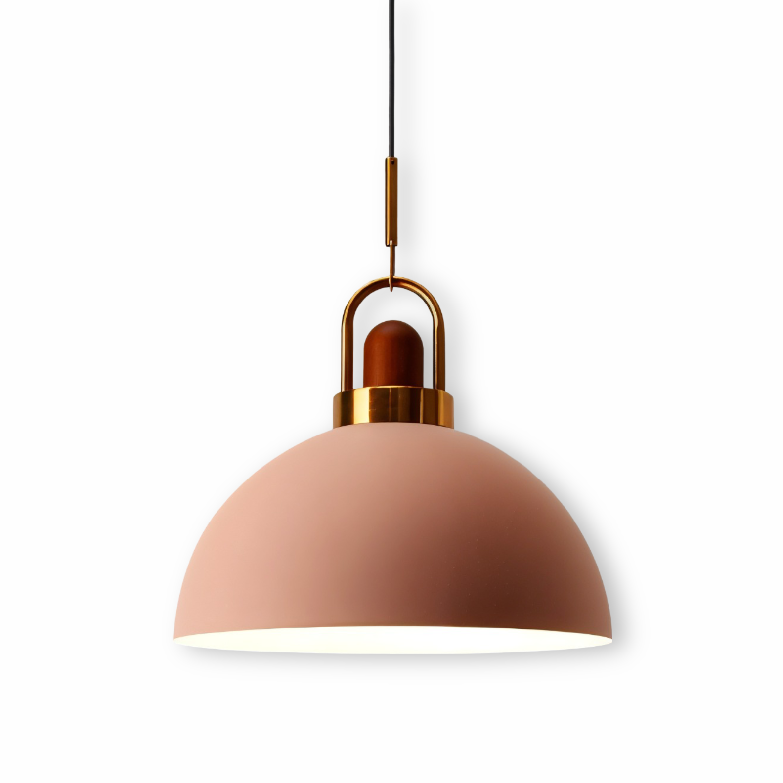 Lampy sufitowe w stylu nordyckim – lampa wisząca LED Macaron z metalu 10