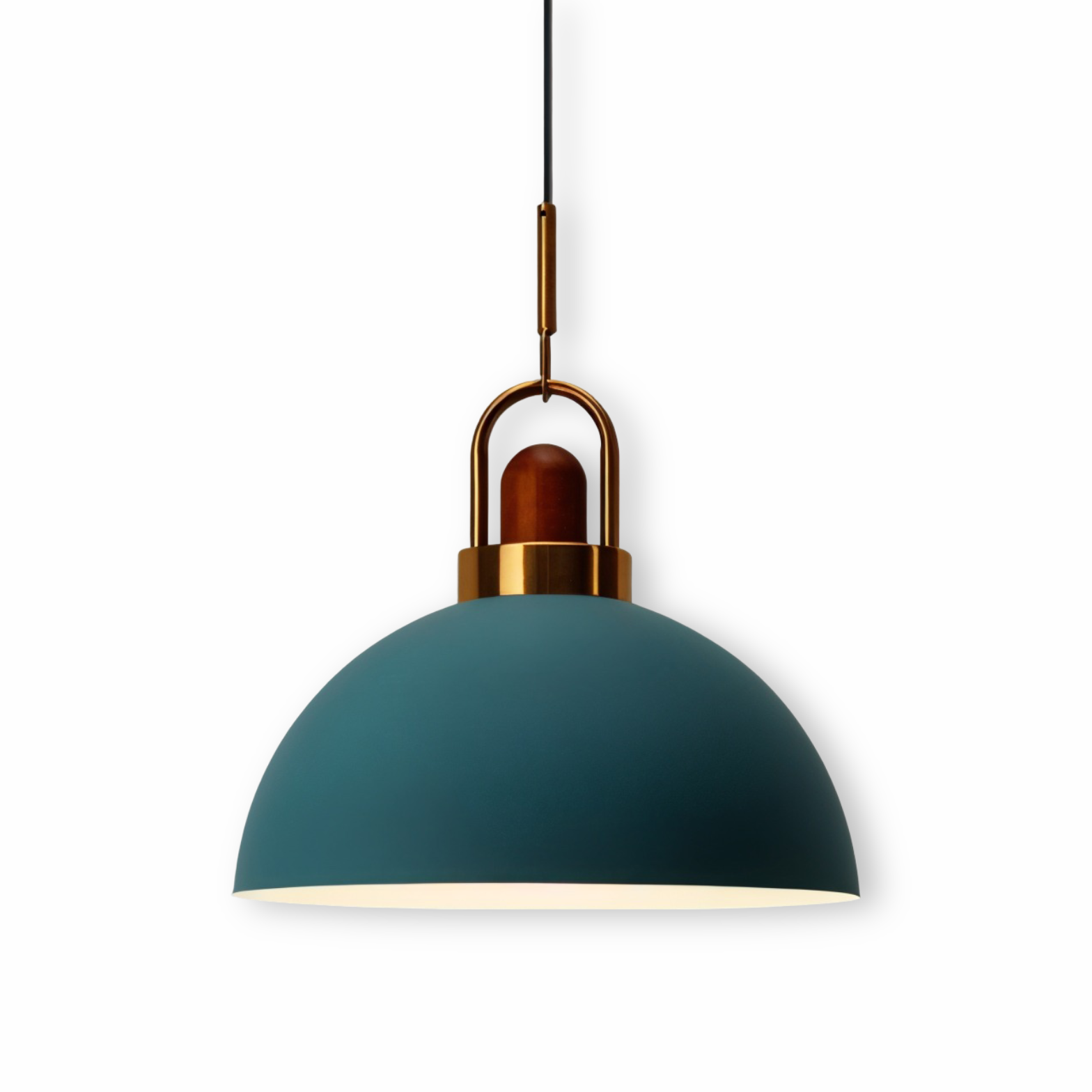 Lampy sufitowe w stylu nordyckim – lampa wisząca LED Macaron z metalu 11