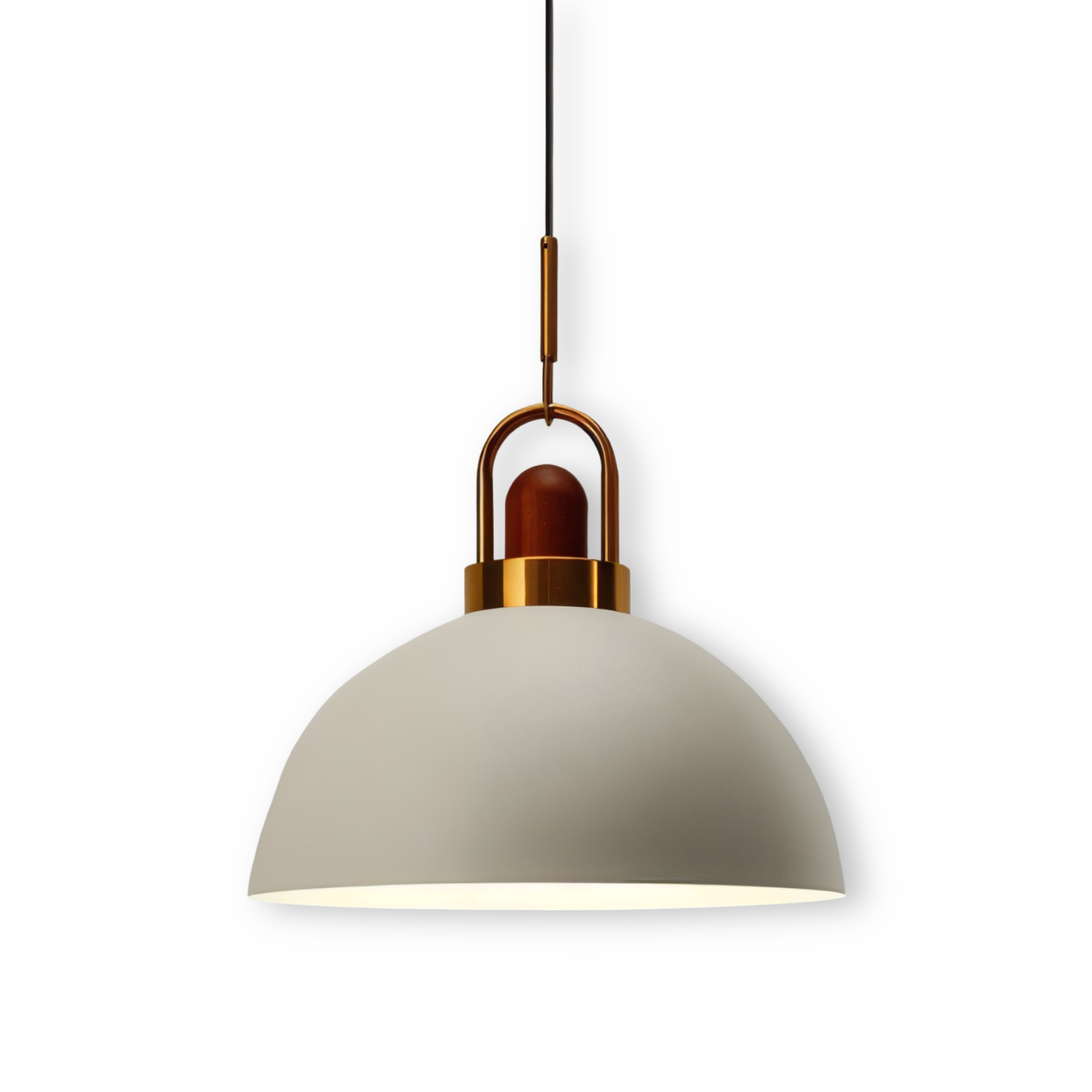 Lampy sufitowe w stylu nordyckim – lampa wisząca LED Macaron z metalu 12