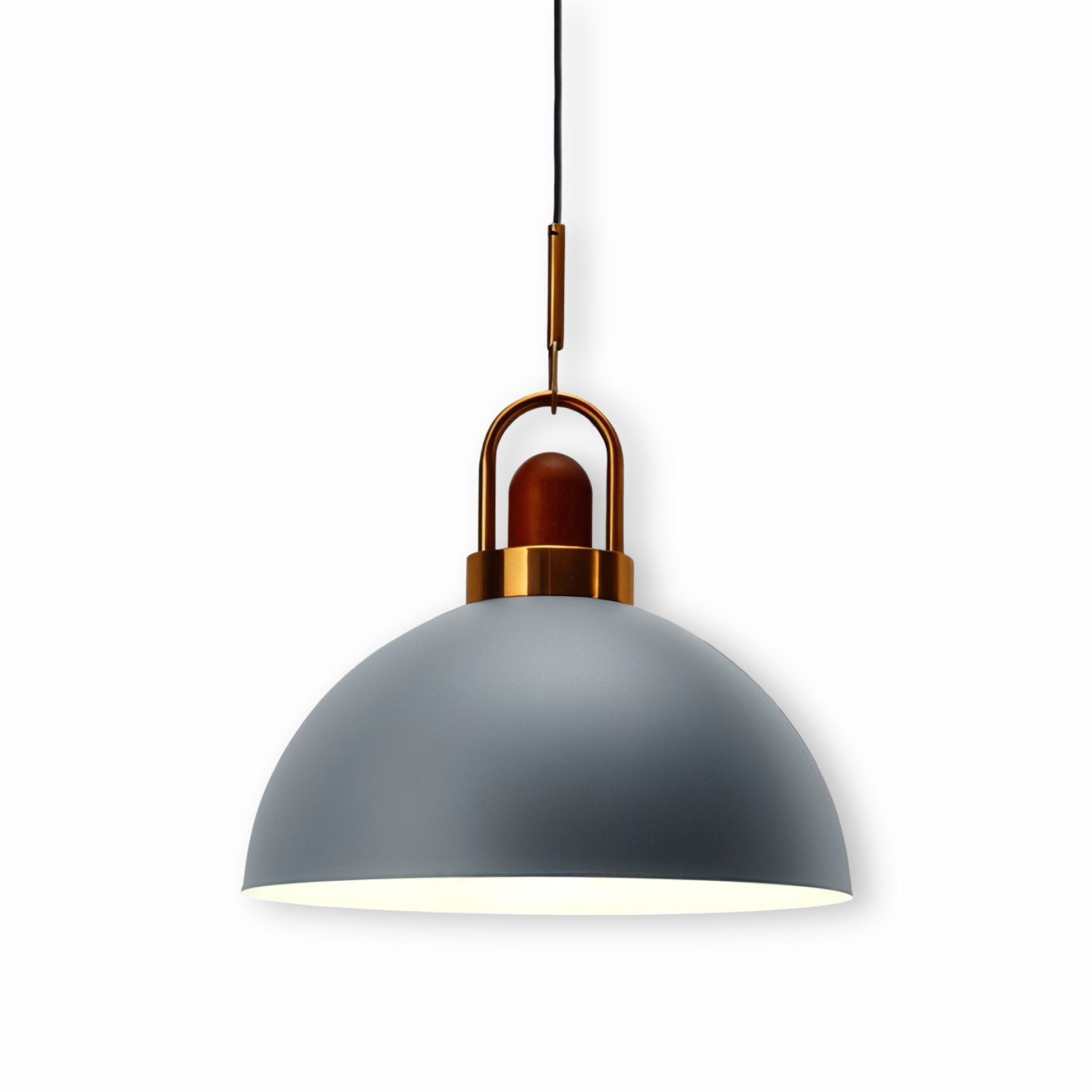 Lampy sufitowe w stylu nordyckim – lampa wisząca LED Macaron z metalu 9