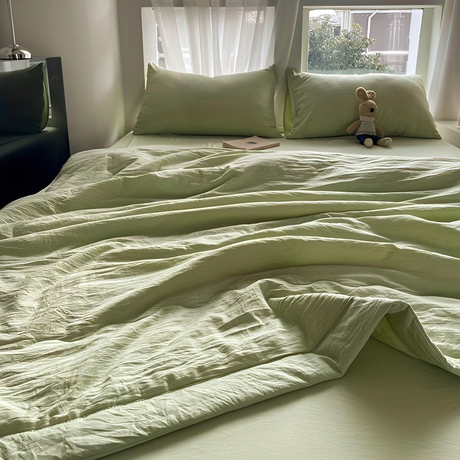 Lekkie Oddychające Koc 150x200 cm – Miękki Poliester na Ciepłe Noce do Sypialni 6