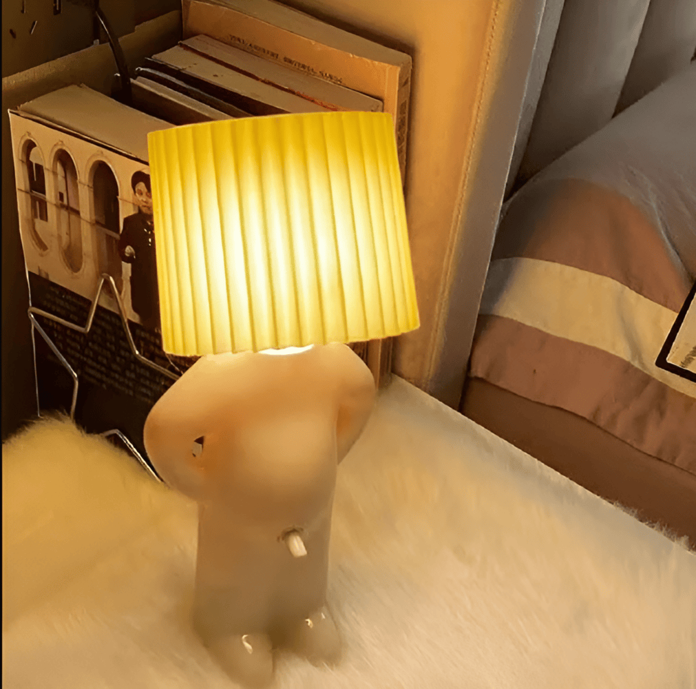 Lil'Lad Lampa Stołowa | Kreatywny Design LED, Idealna do Salonów i Sypialni 4