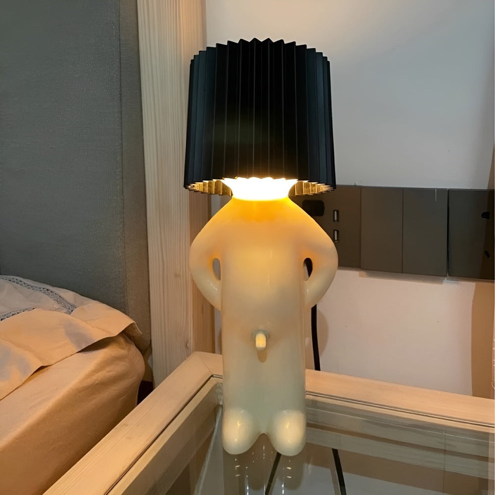 Lil'Lad Lampa Stołowa | Kreatywny Design LED, Idealna do Salonów i Sypialni 6