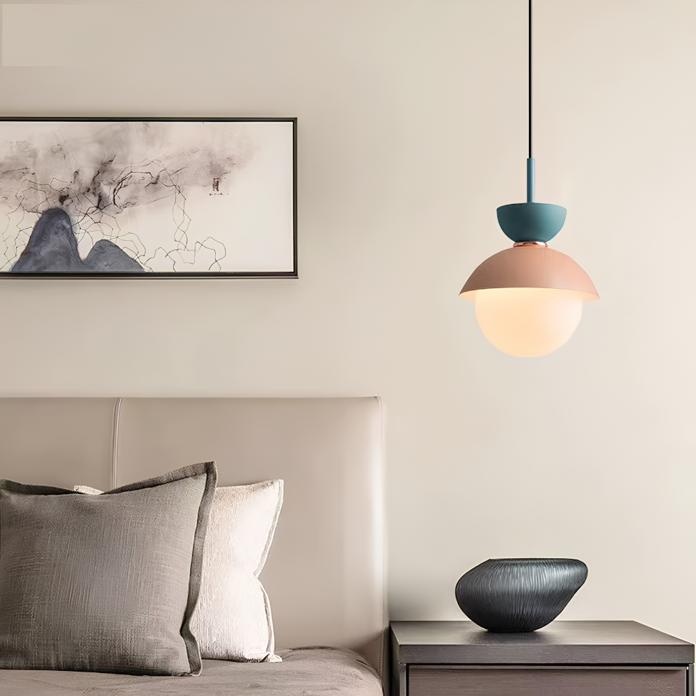 AluGlobe Lampa Sufitowa | Aluminium, Nowoczesny Design do Salonu i Sypialni