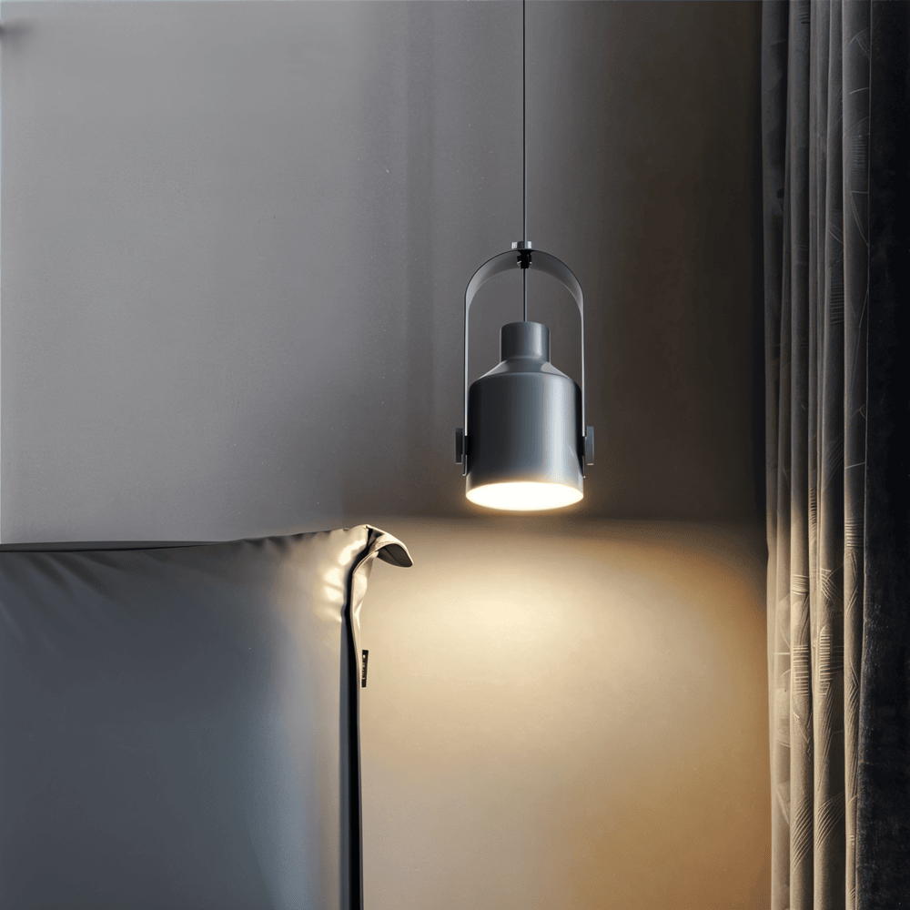 MiniLog HängespotLicht – lampa wisząca z metalu z nordyckim usłojeniem drewna 4