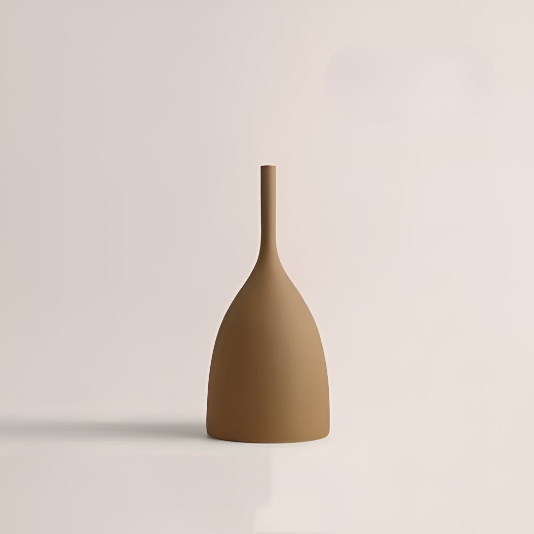 Morandi Style Ceramic Vase - Elegant White Porcelain for Stylish Interiors 12