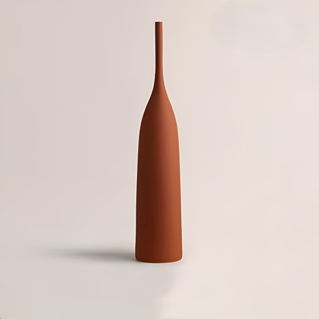 Morandi Style Ceramic Vase - Elegant White Porcelain for Stylish Interiors 9