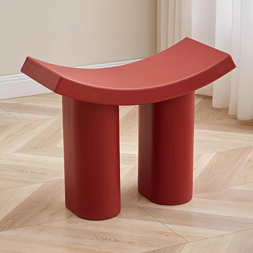 Nordic Contemporary Stool 57x25x44cm - Colorful Durable Plastic for Kitchen Bar 0