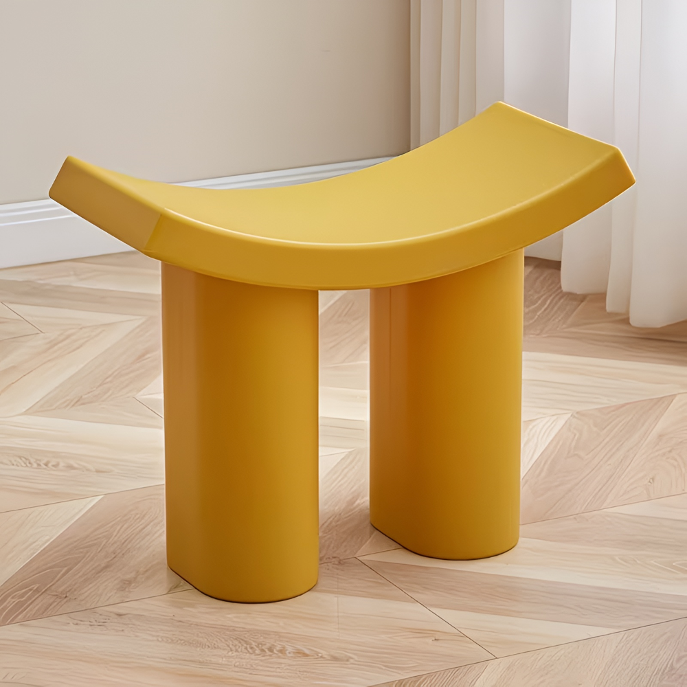 Nordic Contemporary Stool 57x25x44cm - Colorful Durable Plastic for Kitchen Bar 11