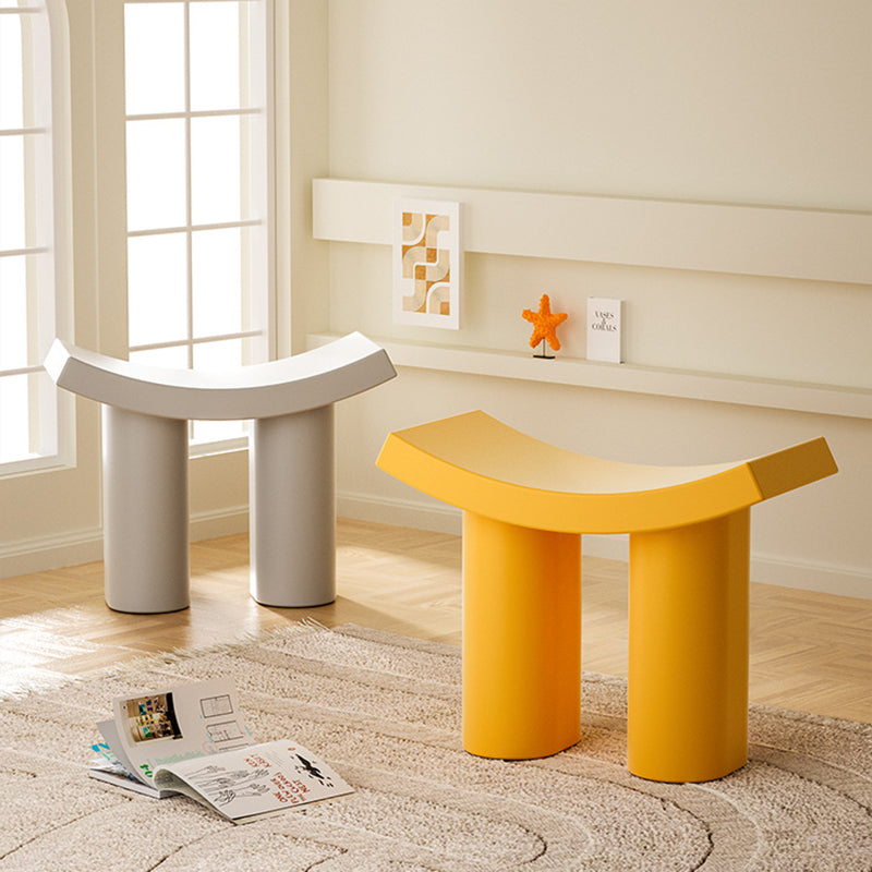 Nordic Contemporary Stool 57x25x44cm - Colorful Durable Plastic for Kitchen Bar 5