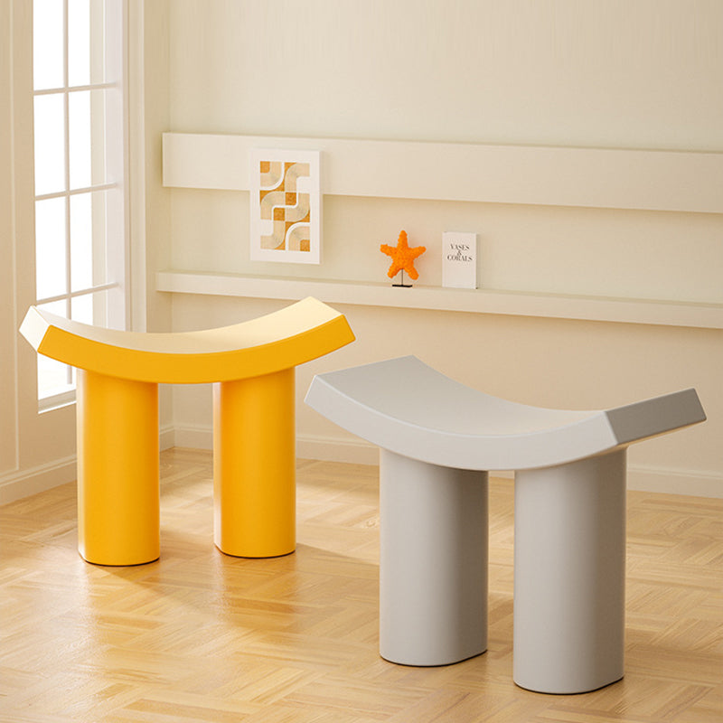 Nordic Contemporary Stool 57x25x44cm - Colorful Durable Plastic for Kitchen Bar 6