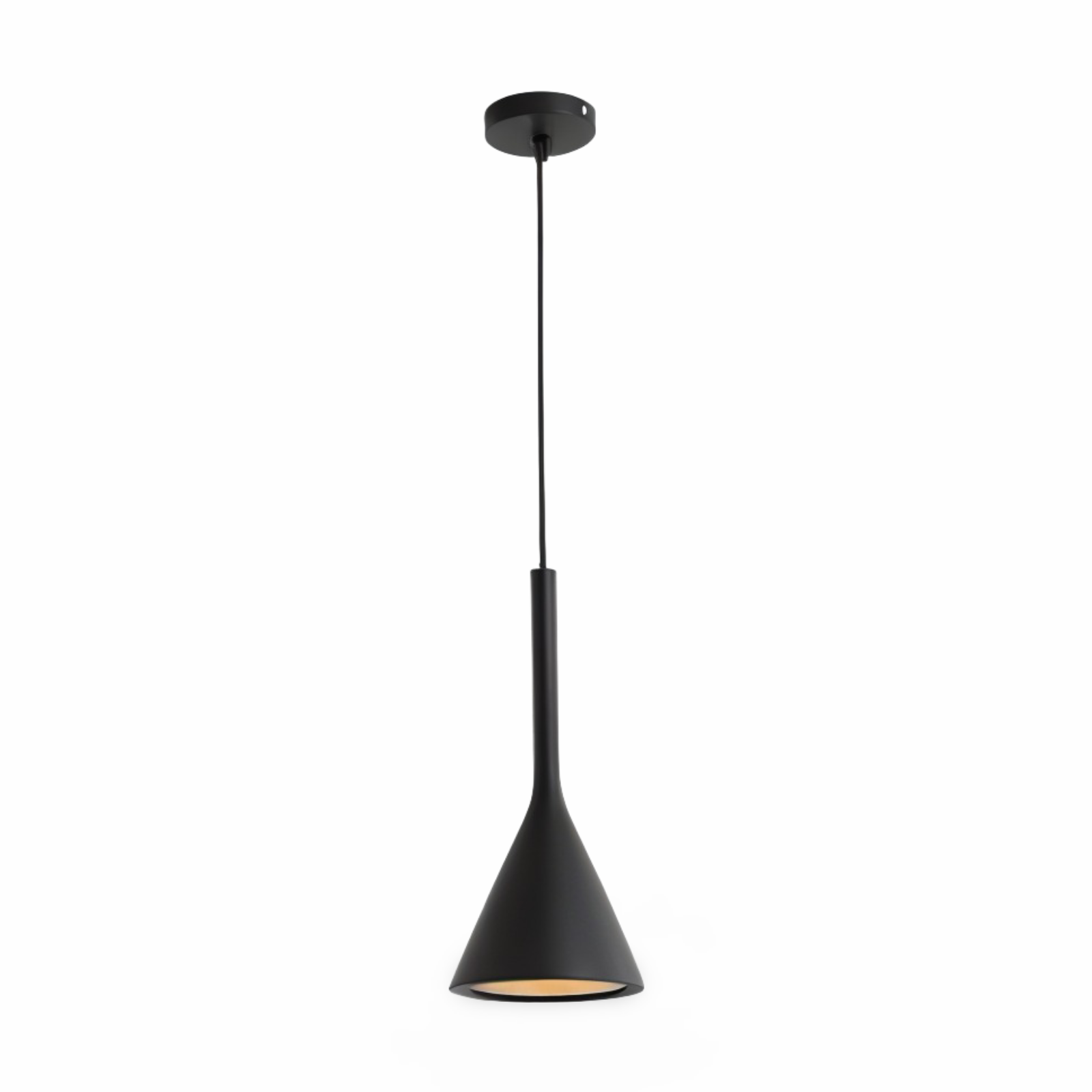Nowoczesne lampy wiszące stożkowe - lampa sufitowa nordycka 0