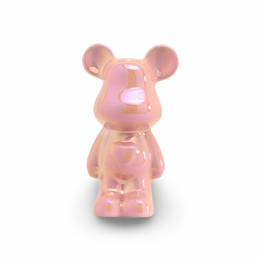 Skarbonka ceramiczna miś 27,5 cm – figurka misia 17,5 cm lub skarbonka, 6 kolorów