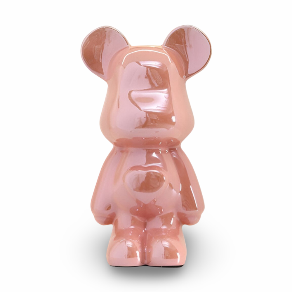 Skarbonka ceramiczna miś 27,5 cm – figurka misia 17,5 cm lub skarbonka, 6 kolorów