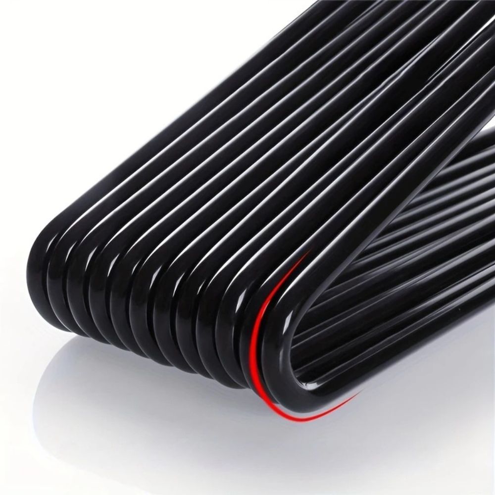 Oszczędzające miejsce wieszaki na spodnie – wiele wieszaków ze stali nierdzewnej na spodnie, dżinsy i szaliki 4