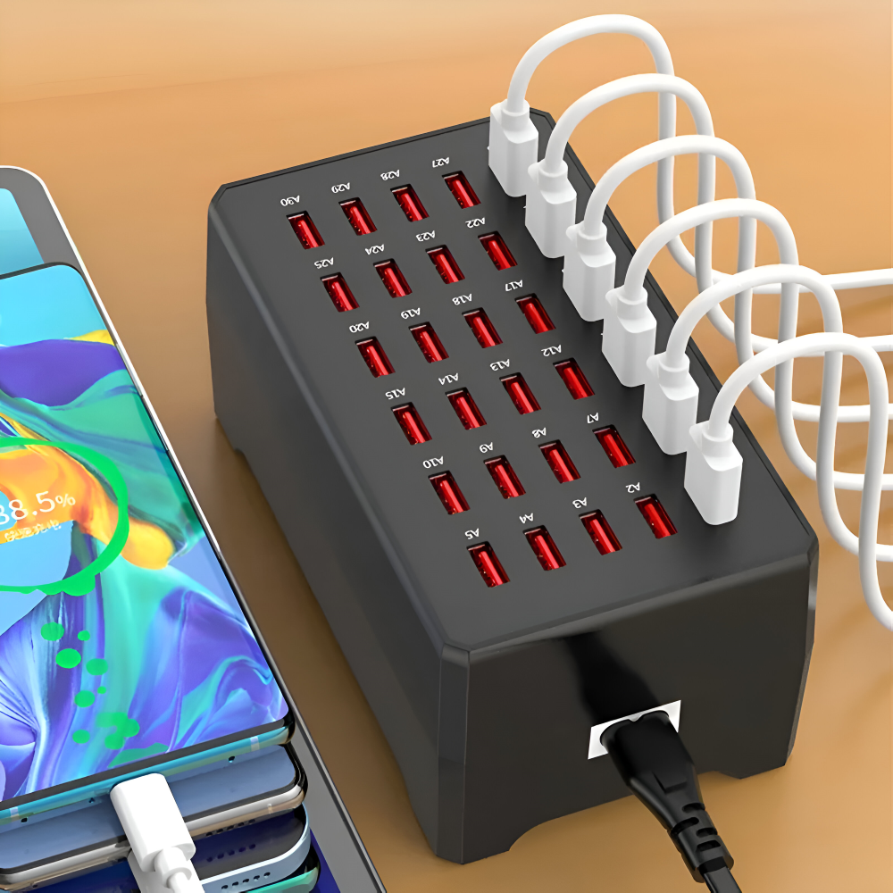 PowerPort Pro – uniwersalna stacja ładująca Multi-USB z maksymalnie 30 złączami 1
