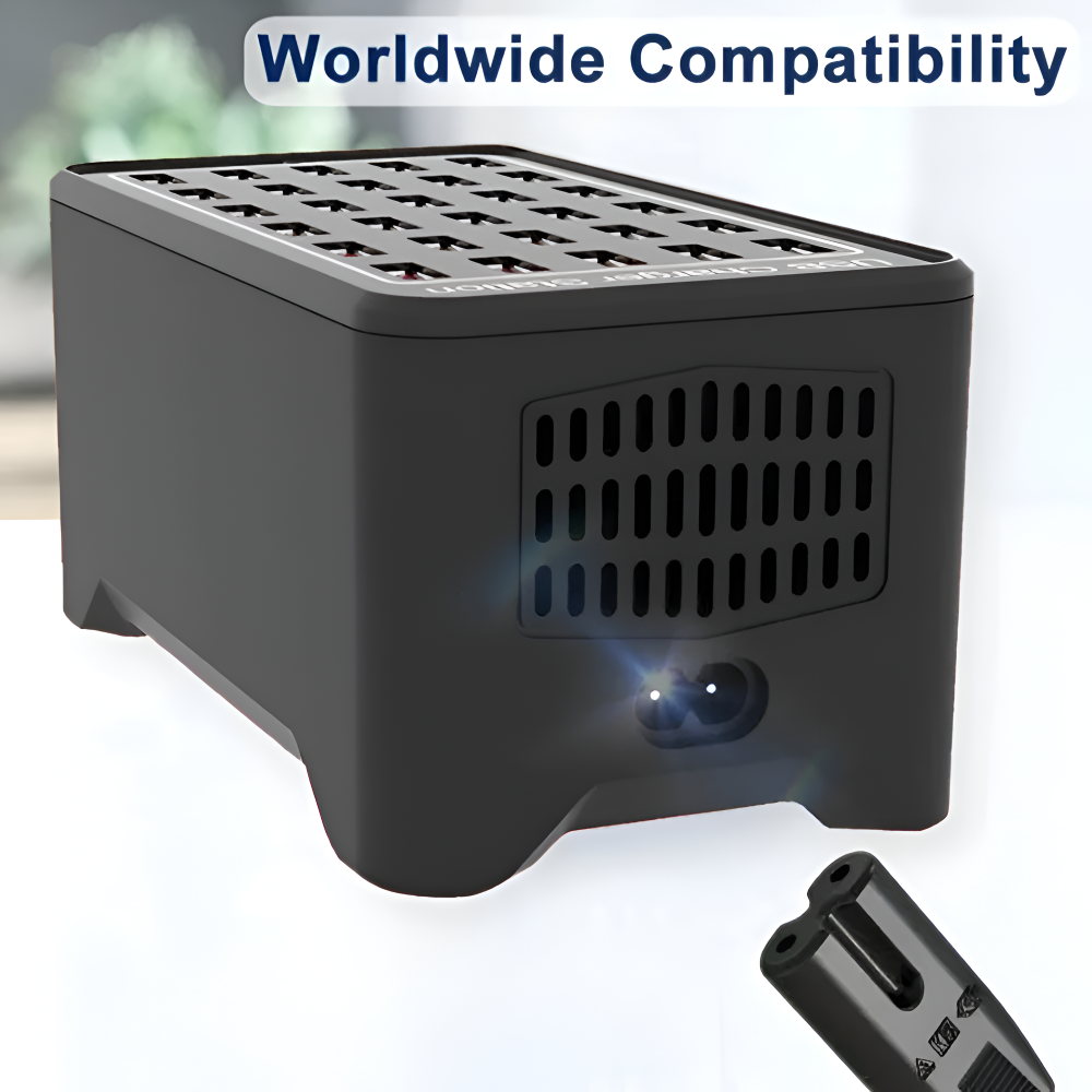 PowerPort Pro – uniwersalna stacja ładująca Multi-USB z maksymalnie 30 złączami 5