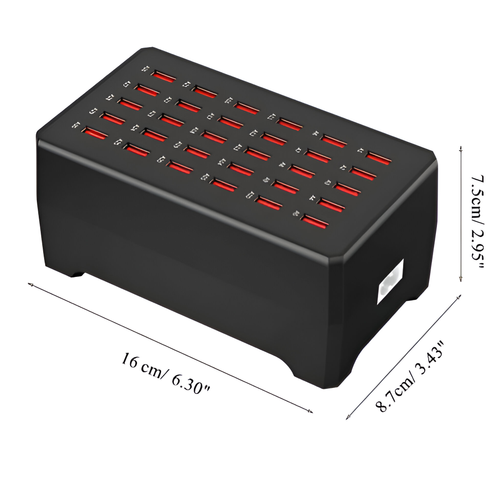 PowerPort Pro – uniwersalna stacja ładująca Multi-USB z maksymalnie 30 złączami 8