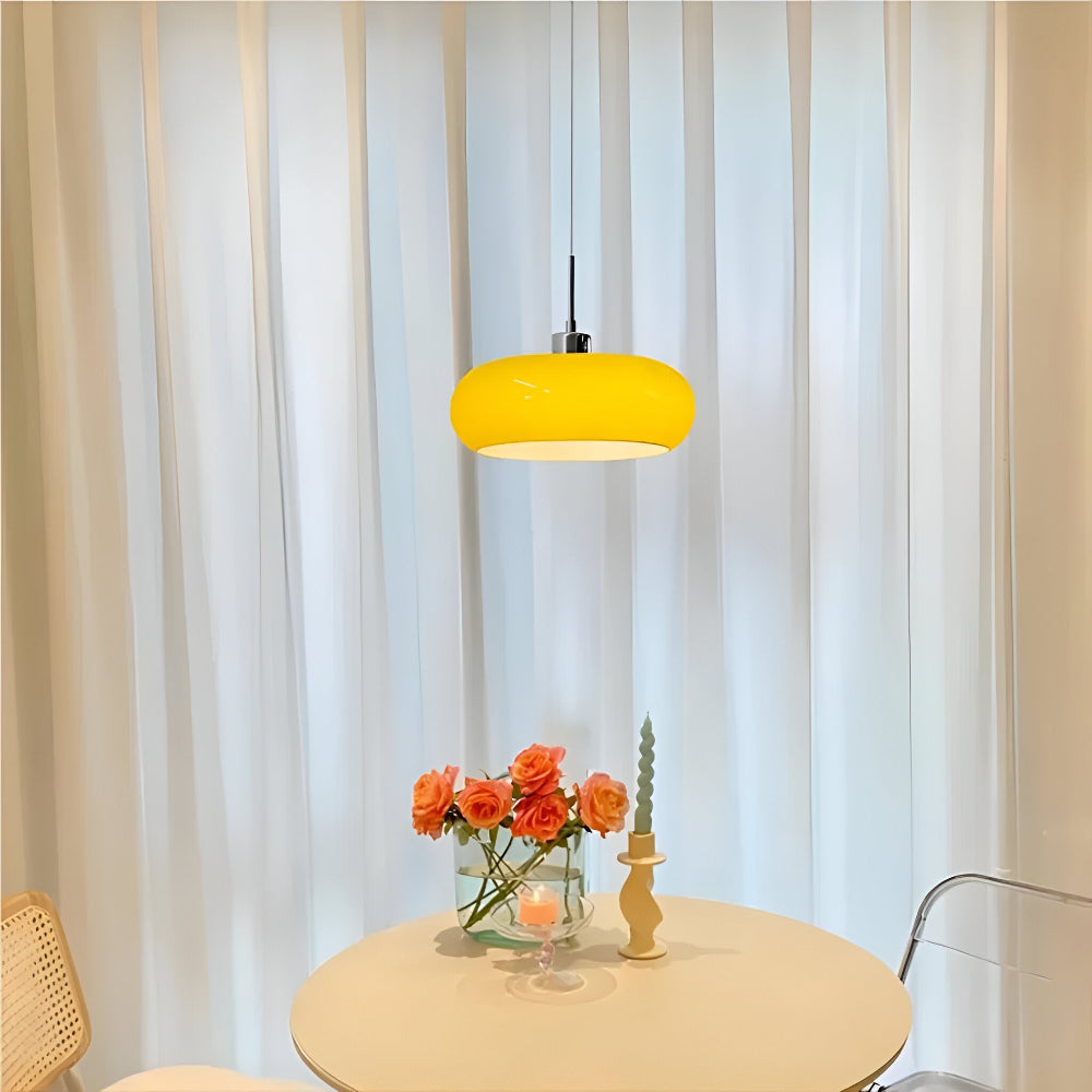 Lampa wisząca szklana Bauhaus nad stół – 10