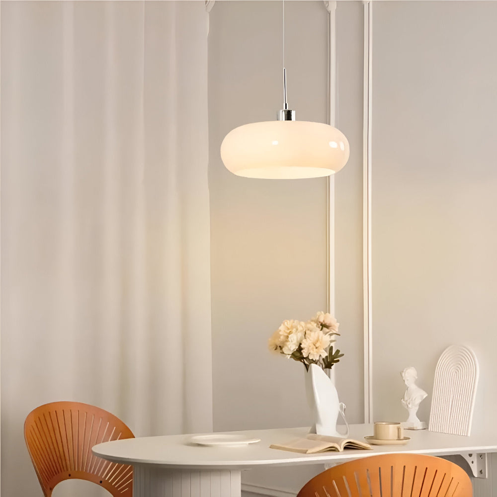 Lampa wisząca szklana Bauhaus nad stół – 14