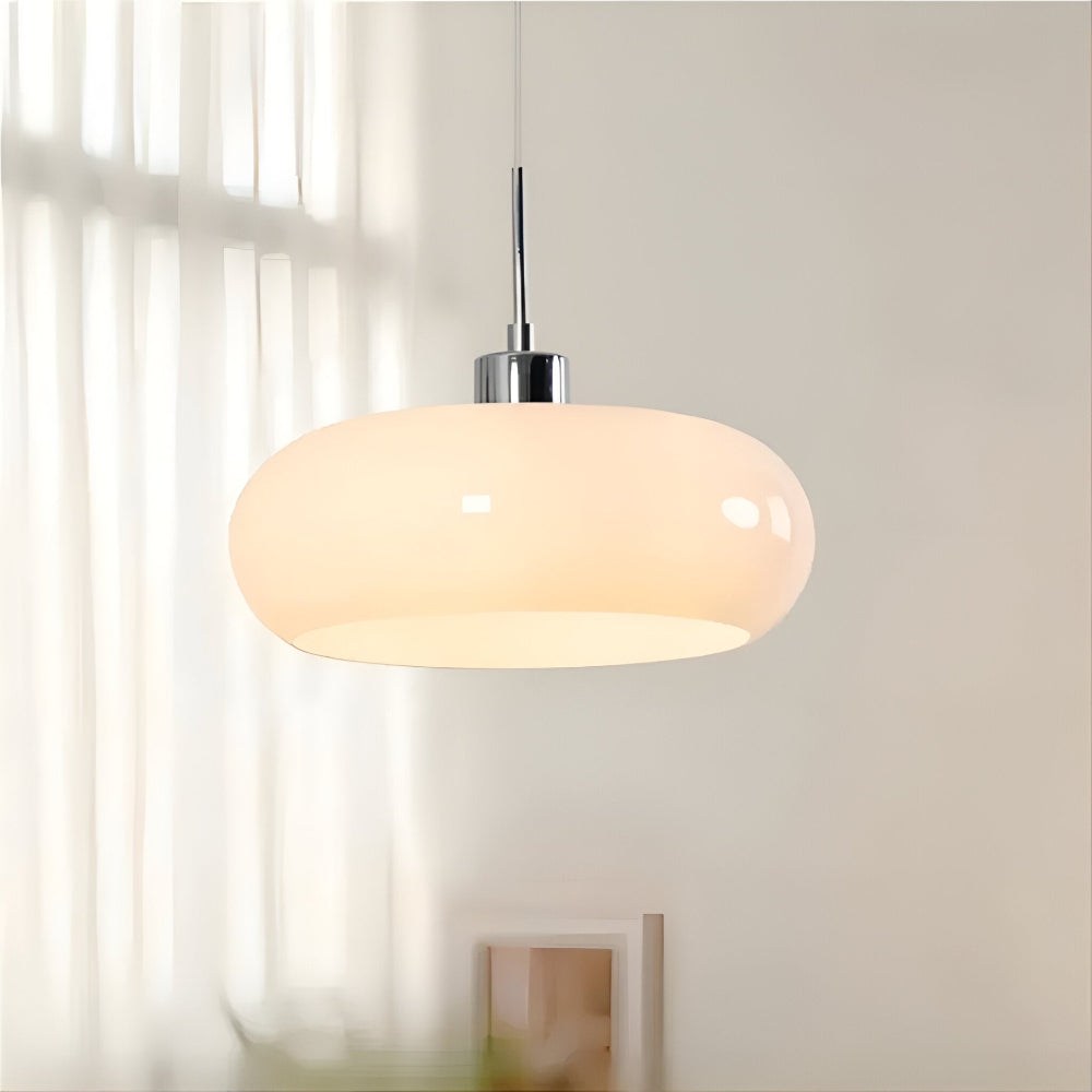 Lampa wisząca szklana Bauhaus nad stół – 17