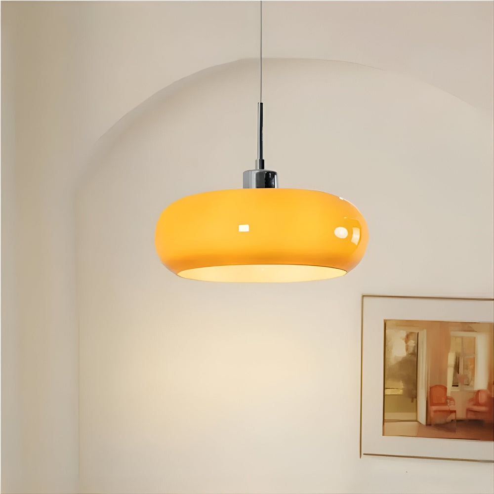 Lampa wisząca szklana Bauhaus nad stół – 2