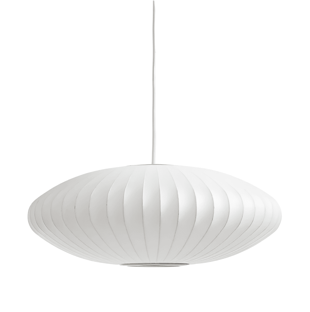 RoundRipples - Biały baldachim z tkaniny 50/60 cm, lampa wisząca typu bubble 4