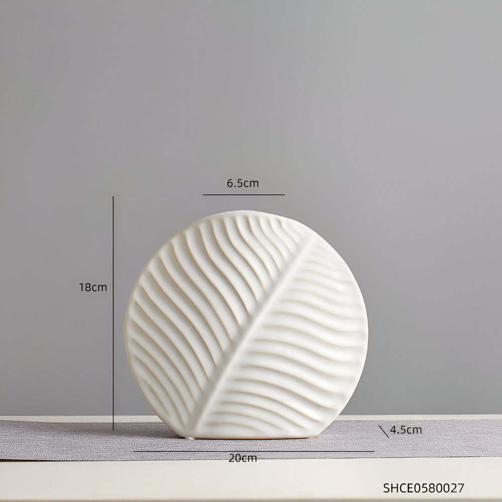 Wazon ceramiczny 18x20 do 31x34 cm – minimalistyczny wazon na kwiaty ręcznie robiony, 3 kolory