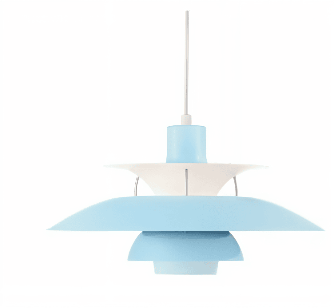 Skandynawska Metalowa Lampa Sufitowa - Klasyczna Wisząca w Ciepłym Stylu do Salonu i Kuchni - 12