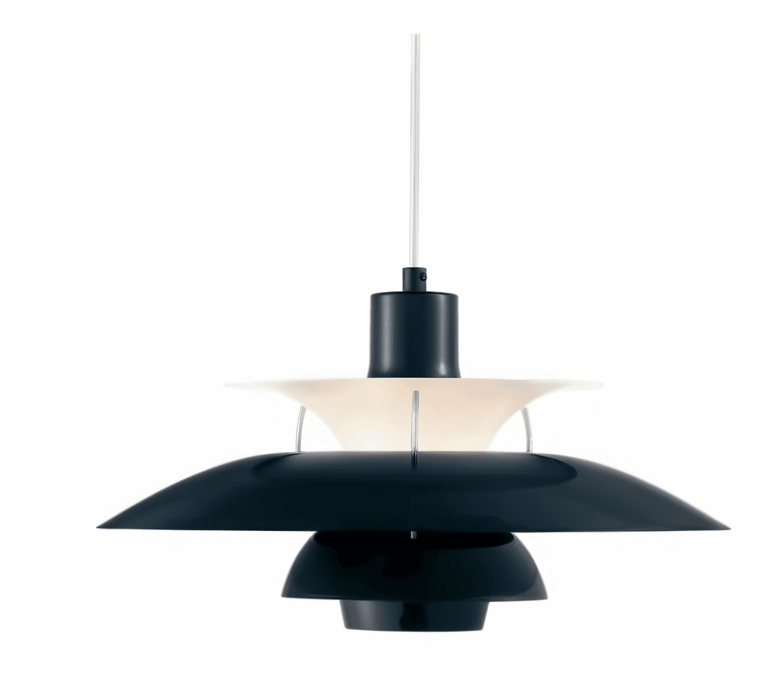 Skandynawska Metalowa Lampa Sufitowa - Klasyczna Wisząca w Ciepłym Stylu do Salonu i Kuchni - 17