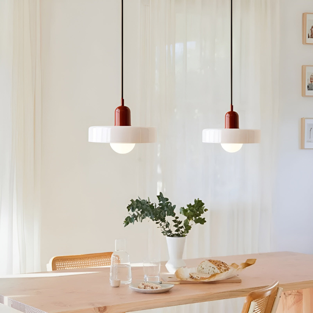 Skandynawska Szklana Lampa Wisząca - Regulowana Elegancja w Przezroczystym Stylu do Salonu 5