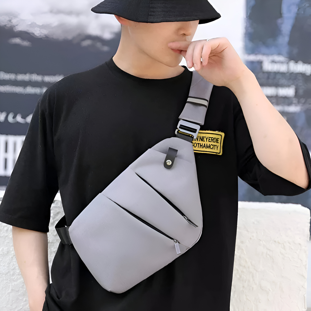 StealthGuard - Torba podróżna - Torba antykradzieżowa do podróży - Smukła torba na ramię 1