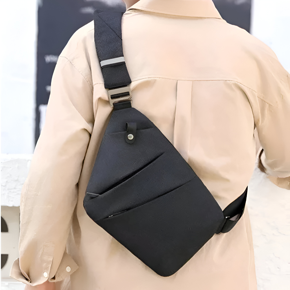 StealthGuard - Torba podróżna - Torba antykradzieżowa do podróży - Smukła torba na ramię 5