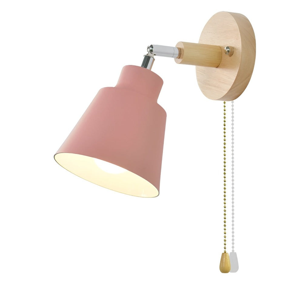 SwivelShine – lampa ścienna z mocowaniem na żelazie i włącznikiem kablowym 0