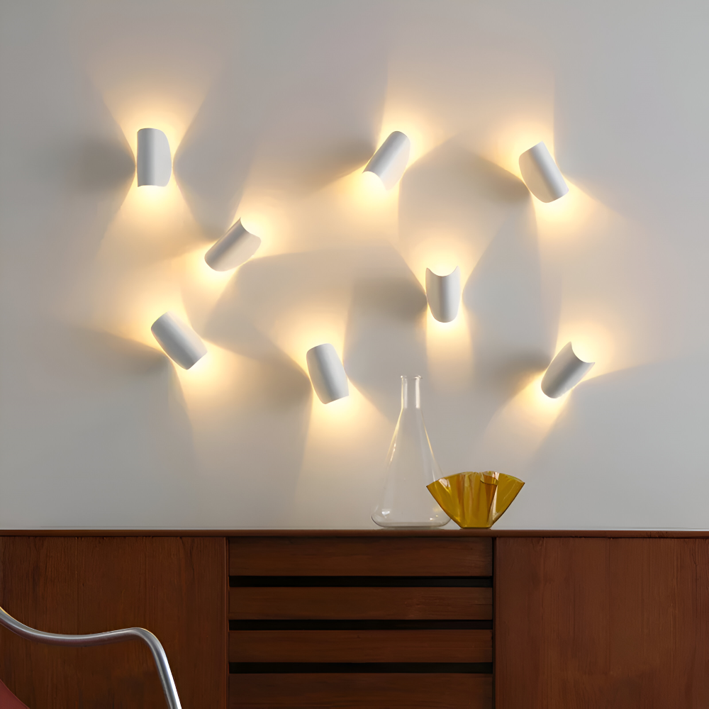 Lampa ścienna LED metalowa